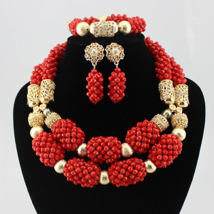 Necklaces Pendants Women Jewelry african beads jewelry set