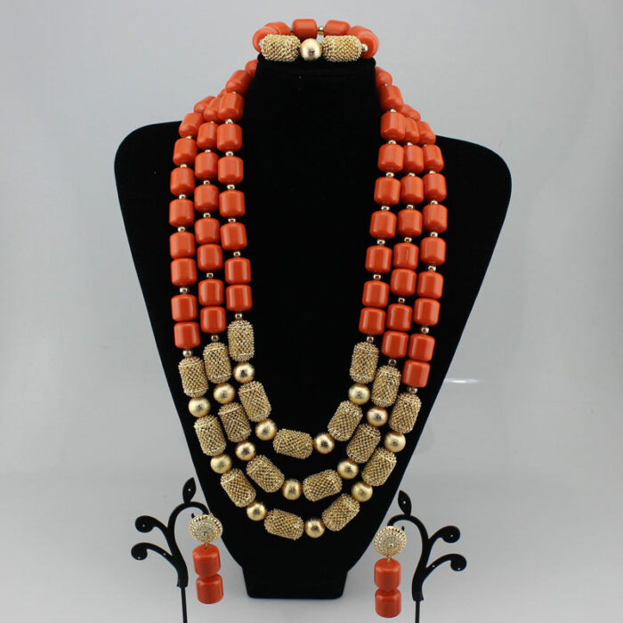 Necklaces Pendants Women Jewelry african beads jewelry set