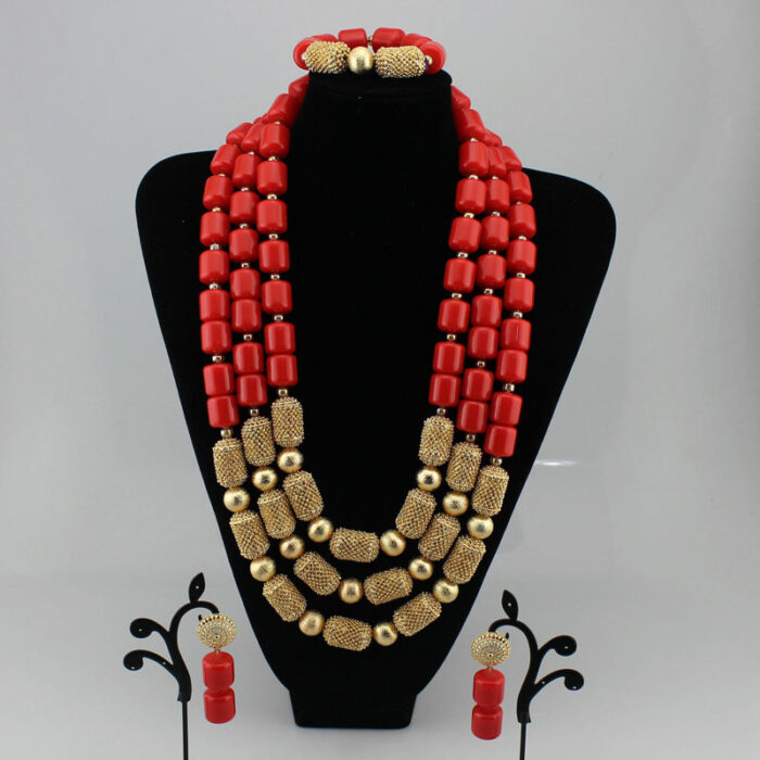 Necklaces Pendants Women Jewelry african beads jewelry set