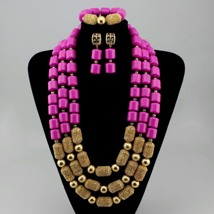 Necklaces Pendants Women Jewelry african beads jewelry set