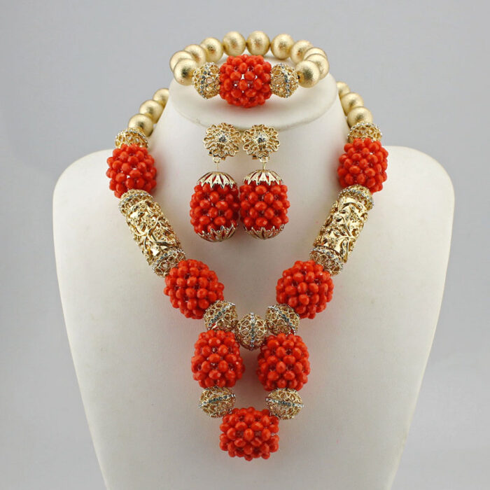 Necklaces Pendants Women Jewelry african beads jewelry set