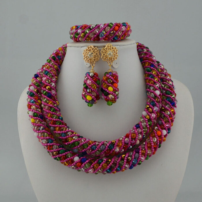 Necklaces Pendants Women Jewelry african beads jewelry set