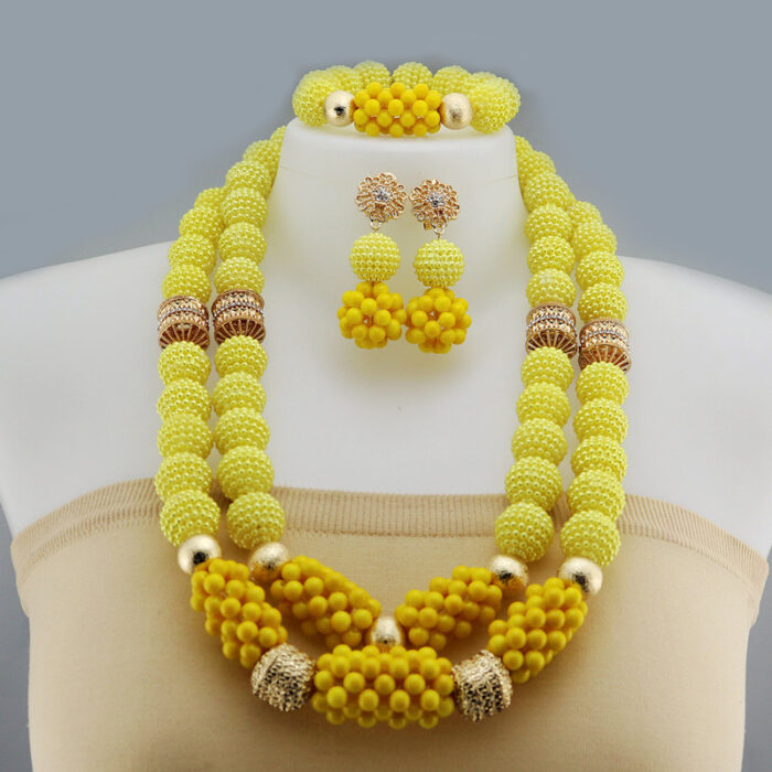 Necklaces Pendants Women Jewelry african beads jewelry set