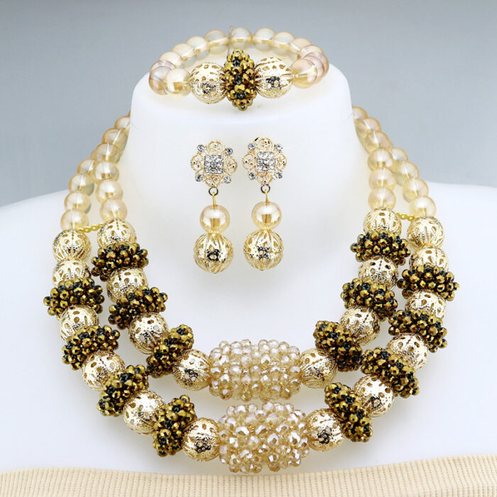 Necklaces Pendants Women Jewelry african beads jewelry set wedding bridal jewelr