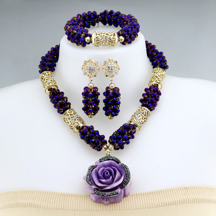 Necklaces Pendants Women Jewelry african beads jewelry set