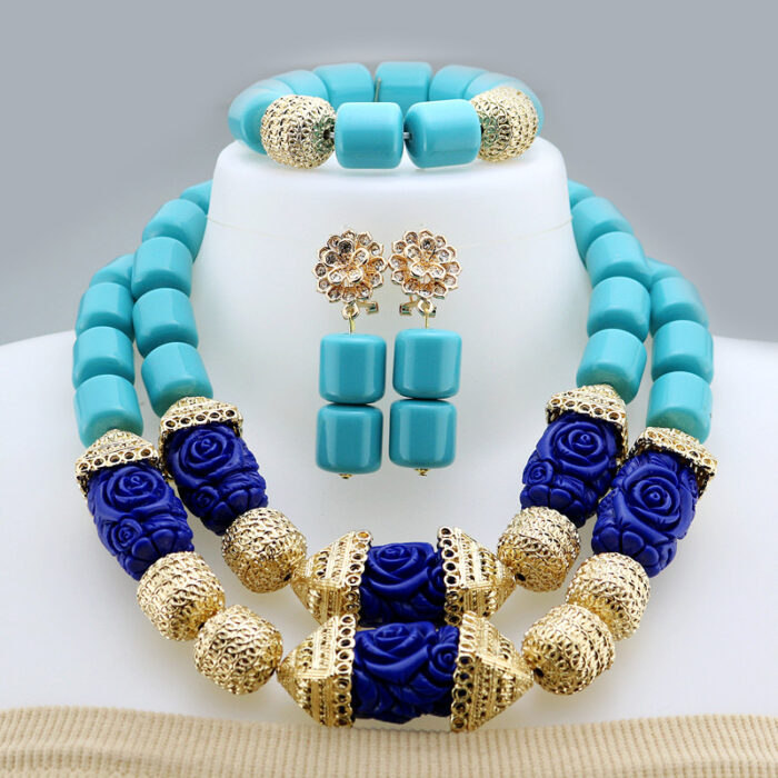 Necklaces Pendants Women Jewelry african beads jewelry set