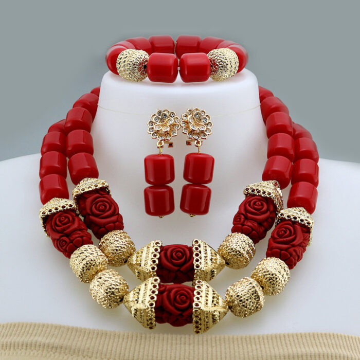 Necklaces Pendants Women Jewelry african beads jewelry set