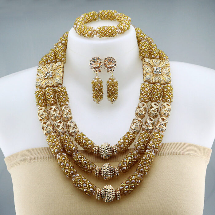 Necklaces Pendants Women Jewelry african beads jewelry set