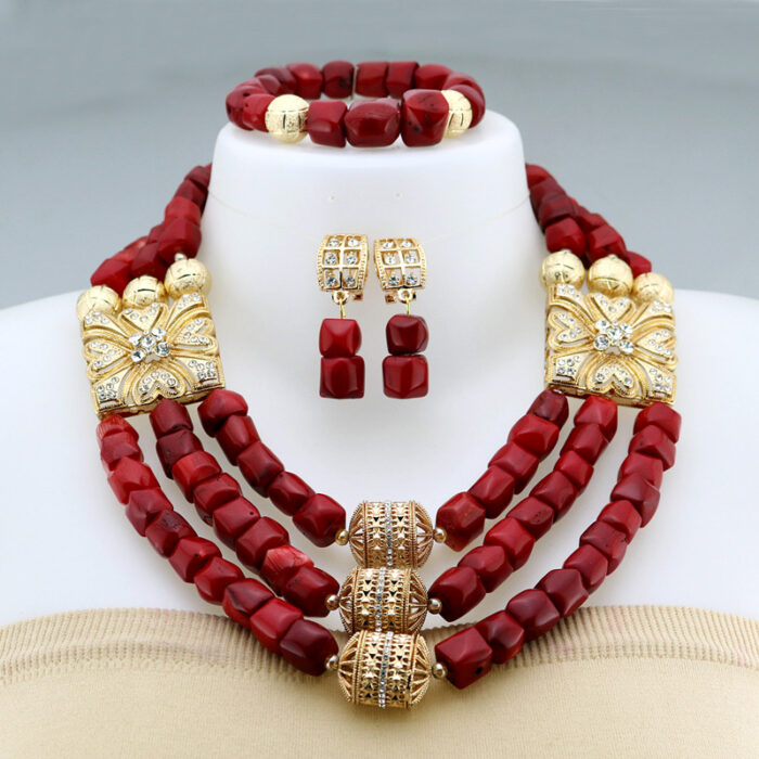 Necklaces Pendants Women Jewelry african beads jewelry set