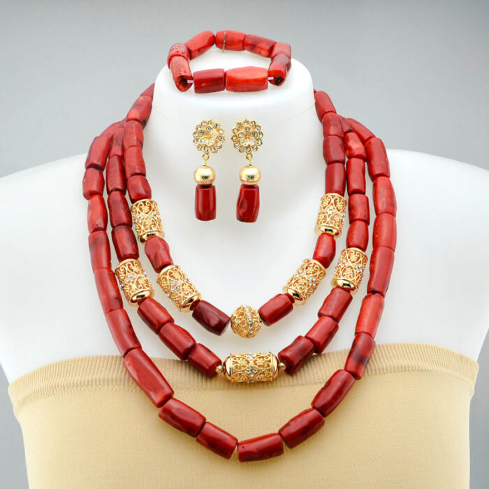 Necklaces Pendants Women Jewelry african beads jewelry set