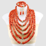 Necklaces Pendants Women Jewelry african beads jewelry set