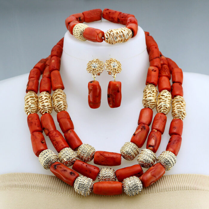 Necklaces Pendants Women Jewelry african beads jewelry set