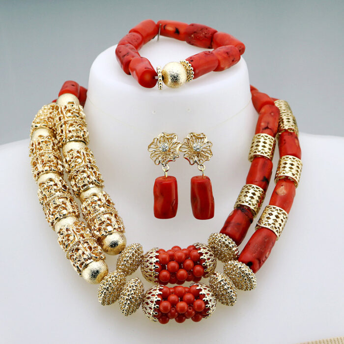 Necklaces Pendants Women Jewelry african beads jewelry set