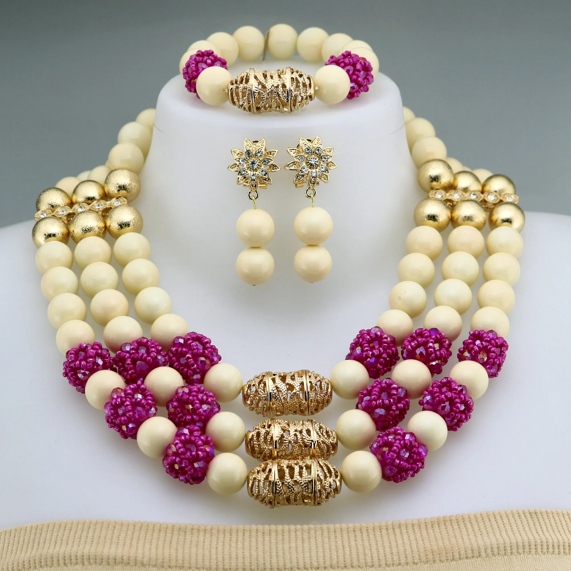 Necklaces Pendants Women Jewelry african beads jewelry set