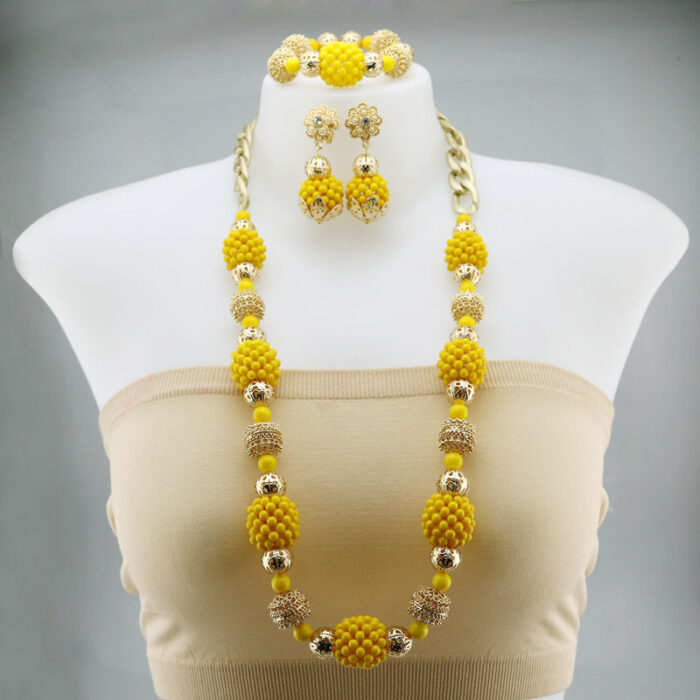 Necklaces Pendants Women Jewelry african beads jewelry set