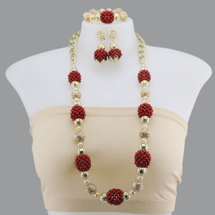 Necklaces Pendants Women Jewelry african beads jewelry set