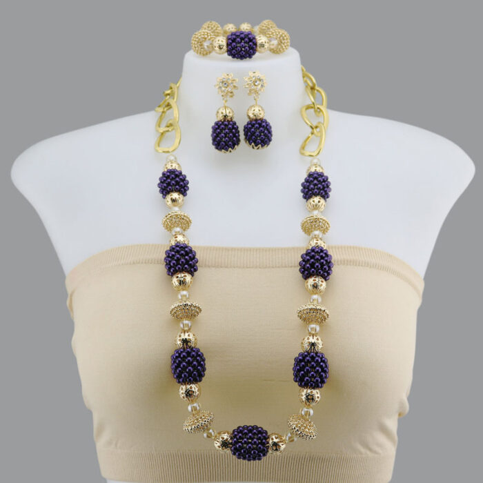 Necklaces Pendants Women Jewelry african beads jewelry set