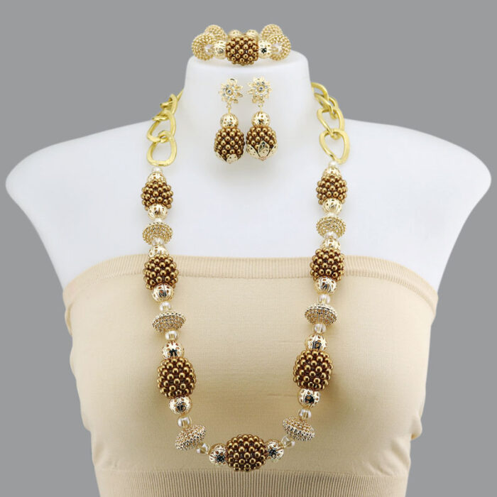 Necklaces Pendants Women Jewelry african beads jewelry set