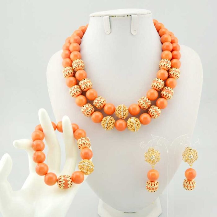 Necklaces Pendants Women Jewelry african beads jewelry set