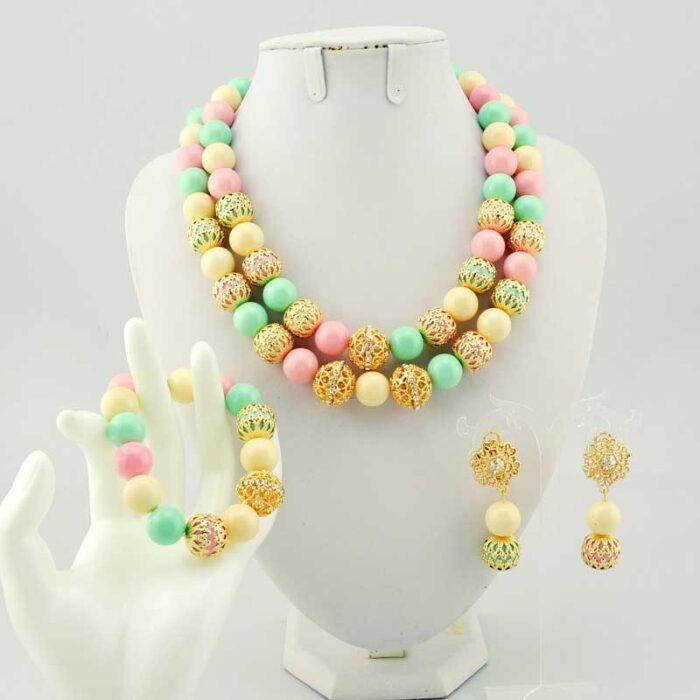 Necklaces Pendants Women Jewelry african beads jewelry set