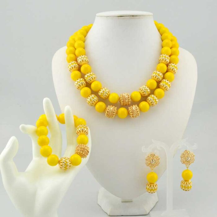 Necklaces Pendants Women Jewelry african beads jewelry set