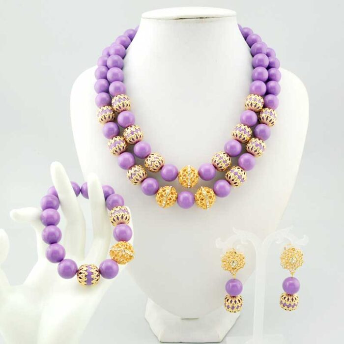 Necklaces Pendants Women Jewelry african beads jewelry set