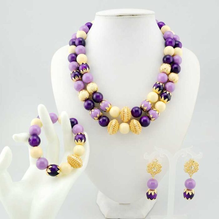 Necklaces Pendants Women Jewelry african beads jewelry set