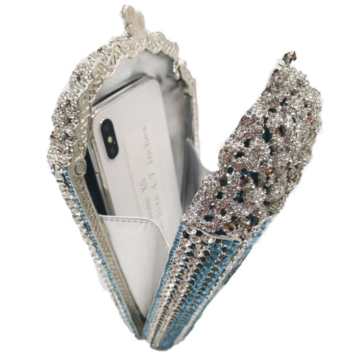 Bridal crystal Clutch for party