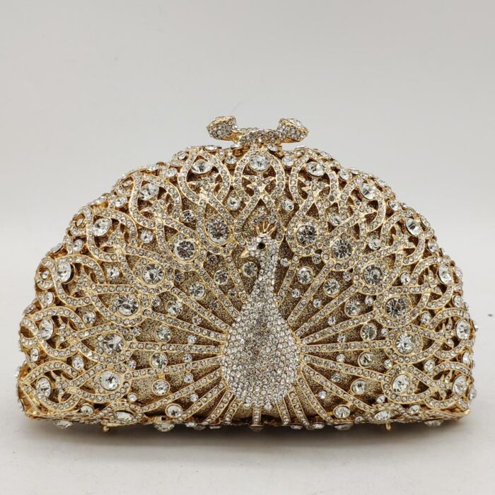 Bridal crystal Clutch for party