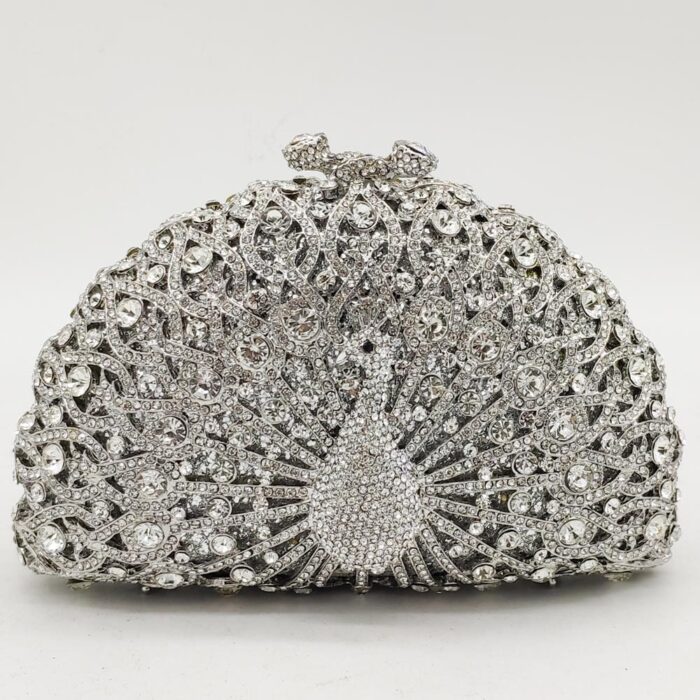 Bridal crystal Clutch for party