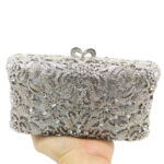 Bridal crystal Clutch for party