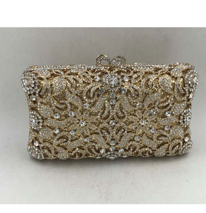 Bridal crystal Clutch for party