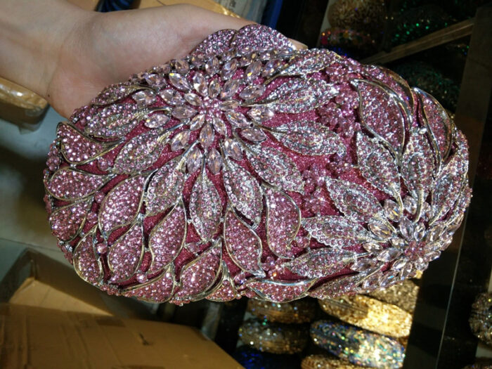 Rhinestone evening Clutch