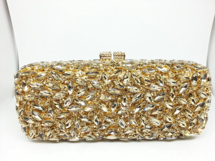 Agate stone clutch