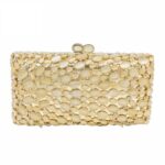 Crystal party clutch bag