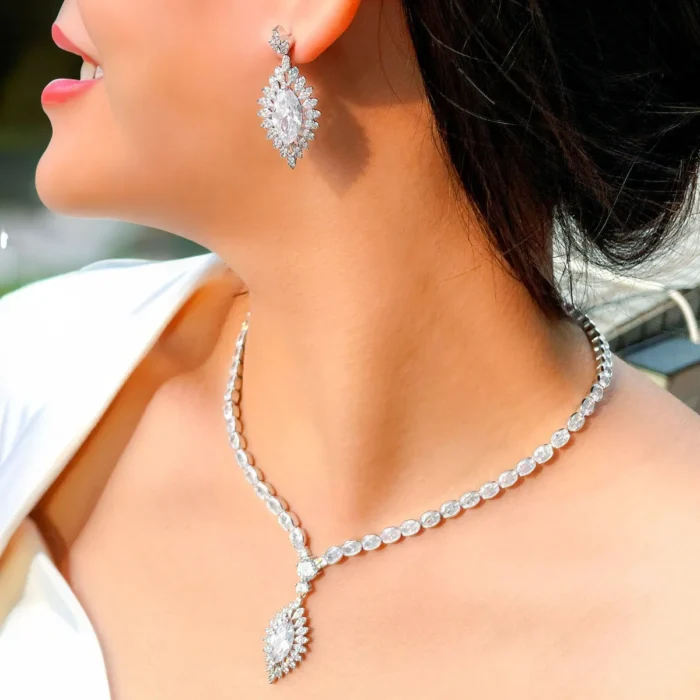 Prom and Bridal Wedding Jewelry Set