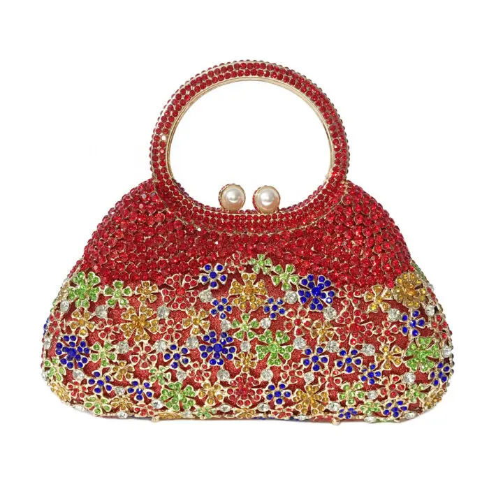 Red Potli Bag - Wedding Purse & Handbag for Indian Bride | Potli bags,  Bridal bag, Drawstring bag pattern