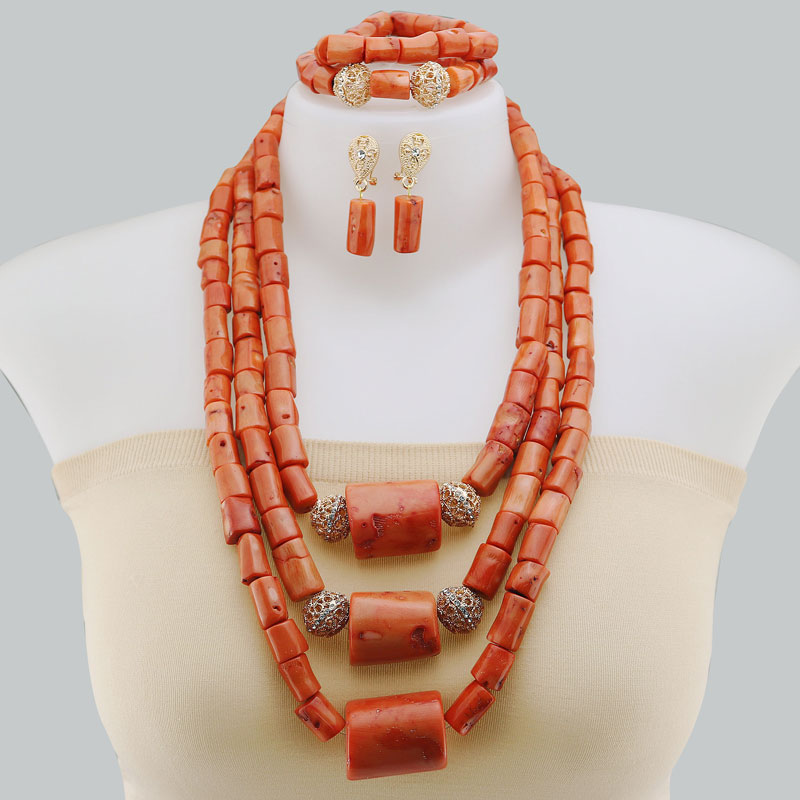 Coral Beads Necklace