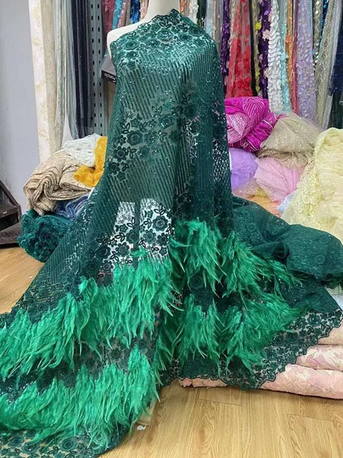 chinese dress ladies Exclusive Silver Bridal Iridescent Beaded Embroidery Lace Fabric Premi –  NEXTSTYLE FABRICS
