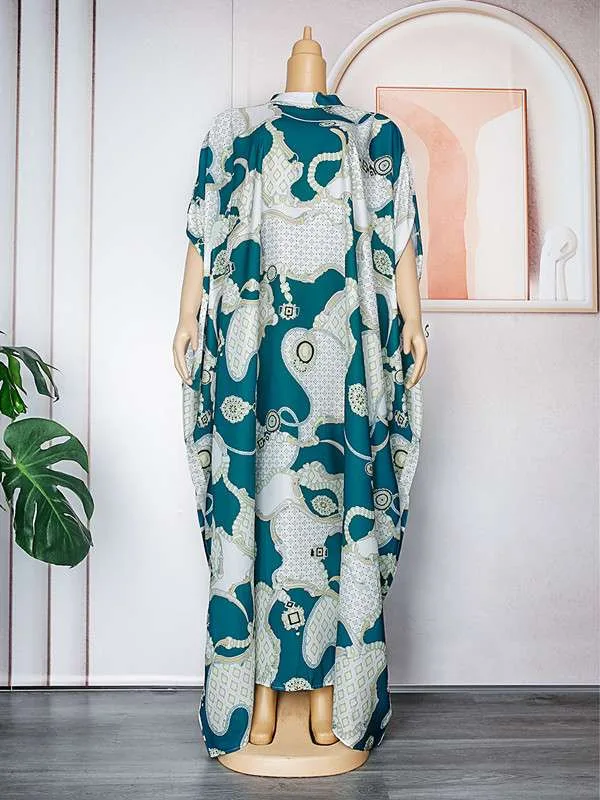 chinese dress ladies Women's Casual Dress Maxi Dress Ruched Casual V Neck Long Sleeve Brown Green Gray Color main image 1