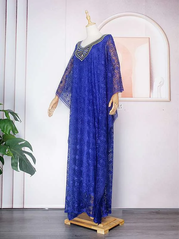African wedding dress, women loose dress, women maxi dress ,women oversize dress LD1093 - Image 3