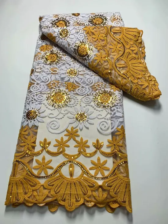 Nigeria wedding lace fabric