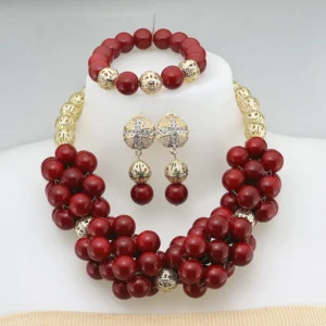 Bead Jewelry for Nigerian Weddings