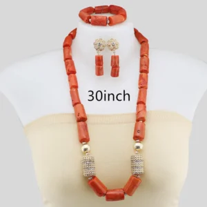 coral bead jewelry