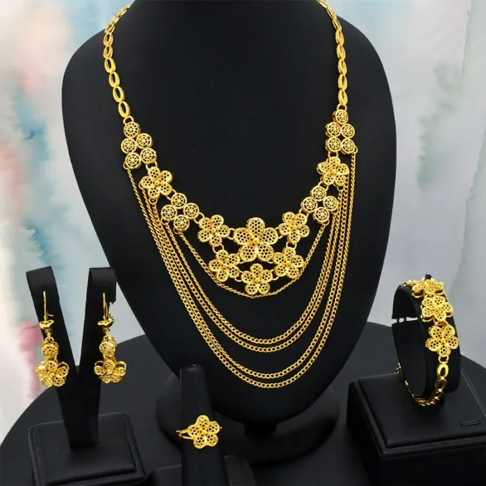 Dubai gold jewelry