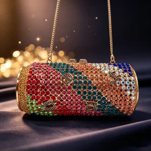 Crystal Rhinestone Evening Clutch Purse CL223