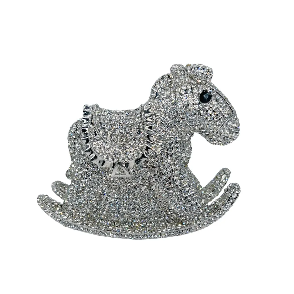Crystal Rhinestone Evening Clutch Purse CL224 2 Crystal Rhinestone Evening Clutch Purse CL224 - Image 2