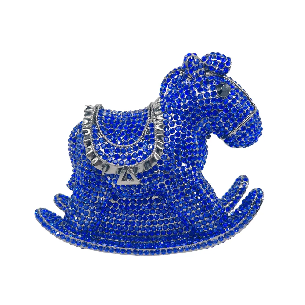 Crystal Rhinestone Evening Clutch Purse CL224 3 Crystal Rhinestone Evening Clutch Purse CL224 - Image 3