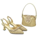 Fashion party bag with shoe Set WH1247