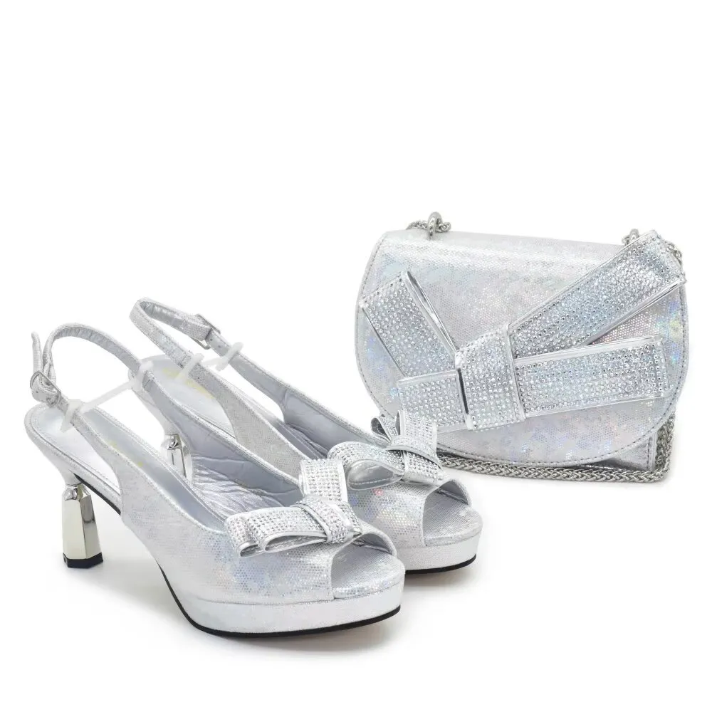 Fashion party bag with shoe Set WH1254 1 Fashion party bag with shoe Set WH1254